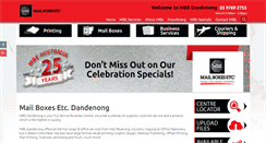 Desktop Screenshot of mbedandenong.com.au